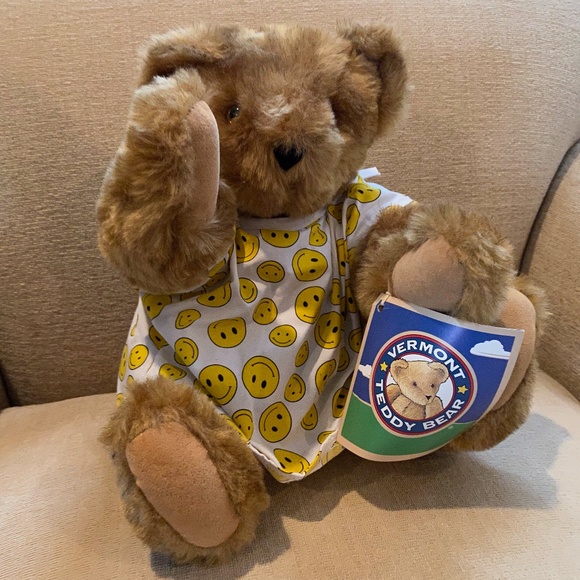 Vermont Teddy Bear 15" Get Well Bear - Picture 2 of 14